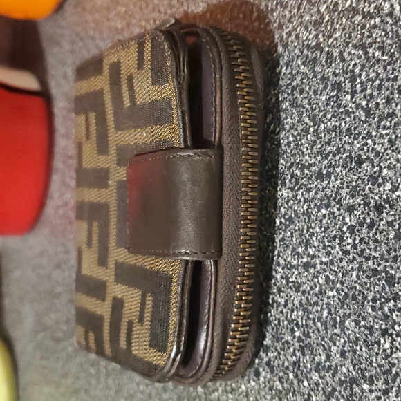Fendi Zucca Monogram Compact Zippy Wallet - Picture 8 of 15